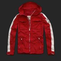 heren abercrombie fitch jassen hooded rood wit Utrecht Shop ltqrr839